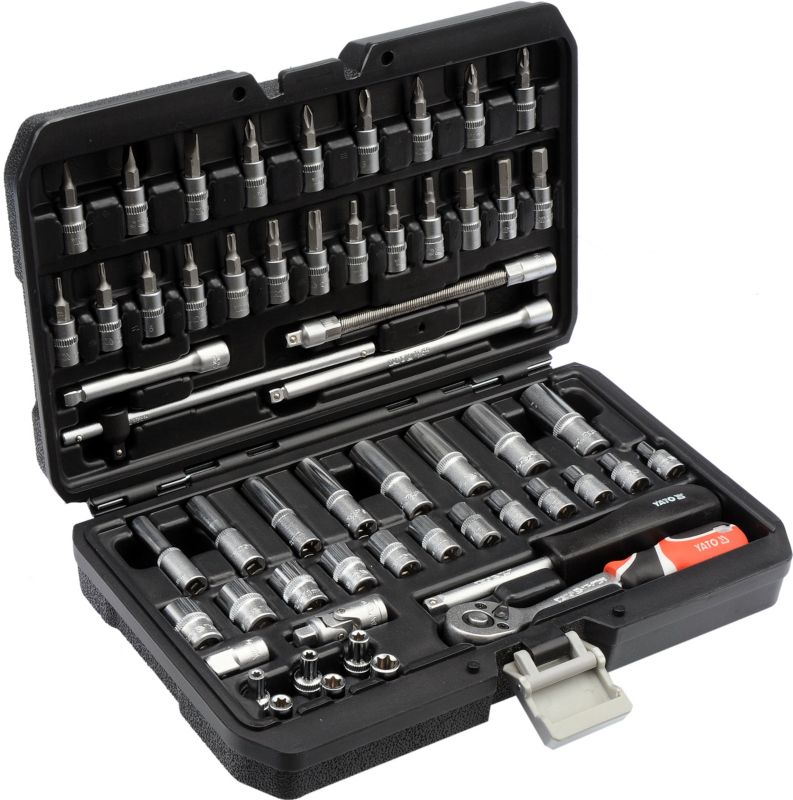 Zestaw narzędziowy Yato YT-14501 1/4" 56 szt.