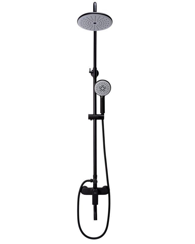 Zestaw Natryskowy Rea Verso Czarny 45,5X22X143,5Cm 1 Szt