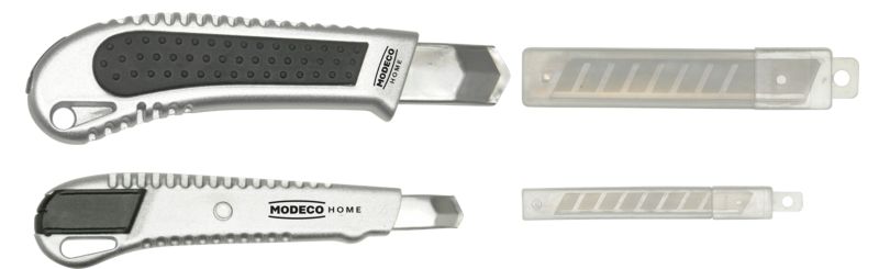 Zestaw noży Home Tools 9,18 mm z ostrzami 18 mm 5 szt. oraz 9 mm 5 szt.