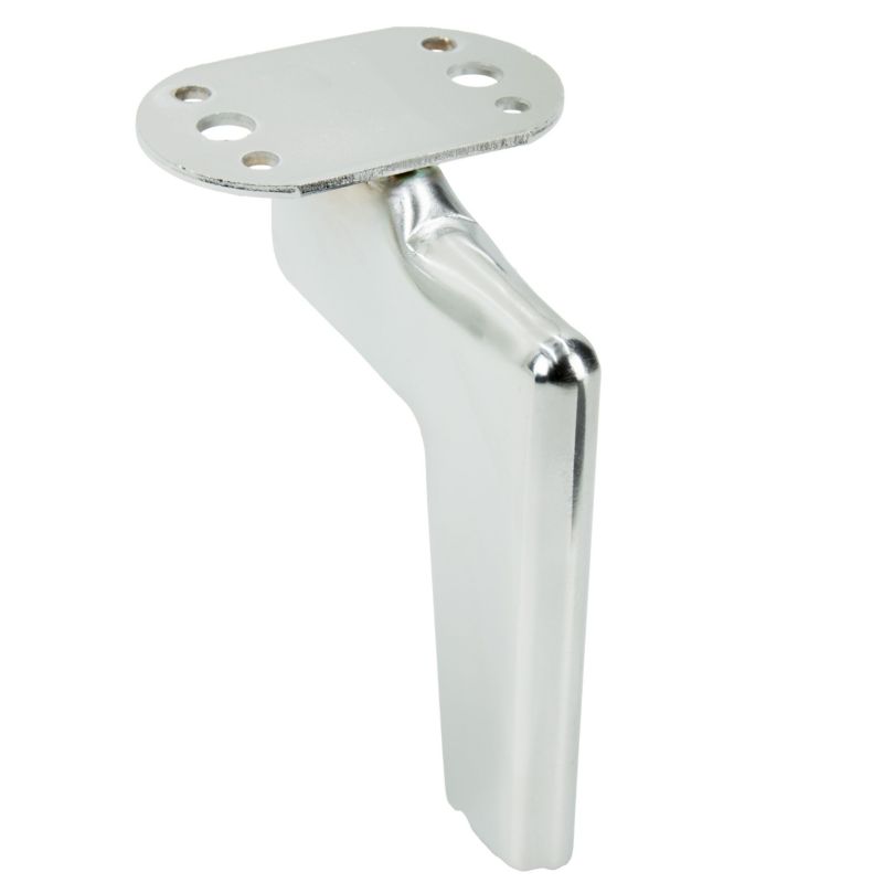 Zestaw noga meblowa B&B Loft srebrny chrom wysokość 12 cm 4 szt