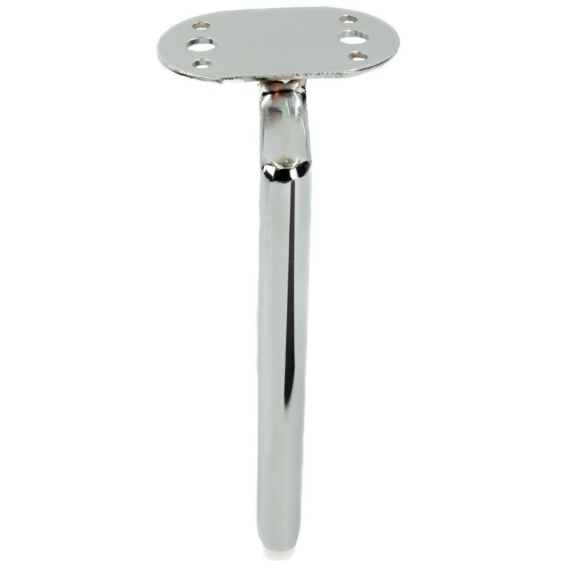Zestaw noga meblowa B&B Loft srebrny chrom wysokość 15 cm 4 szt