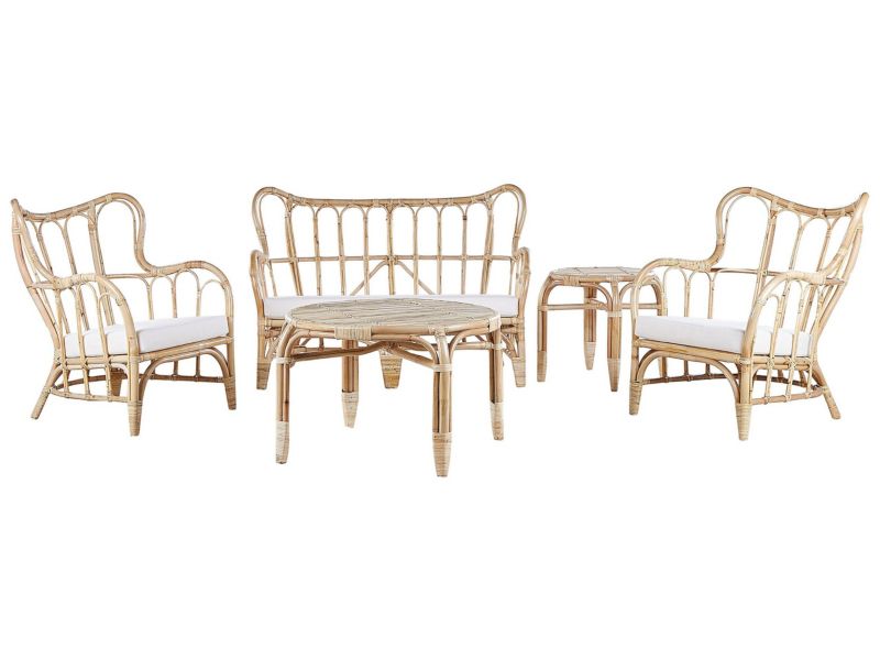 Zestaw ogrodowy Brindisi Rattan Naturalny 1 kpl