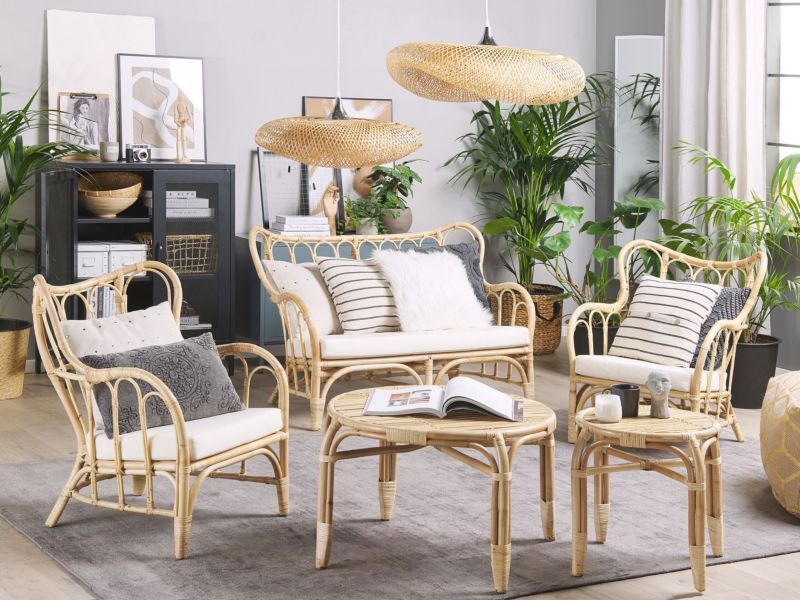 Zestaw ogrodowy Brindisi Rattan Naturalny 1 kpl