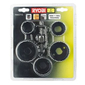 Zestaw otwornic RYOBI 7 Elementów 1szt.