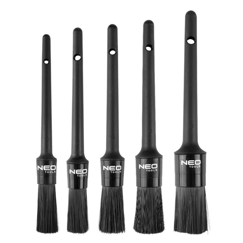 Zestaw pędzelków detailingowych NEO TOOLS 5 szt. 1 kpl