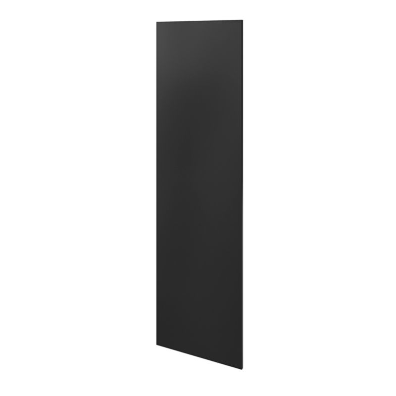 Zestaw paneli wymiennych do słupka GoodHome Stevia 201 x 57 cm czarny mat
