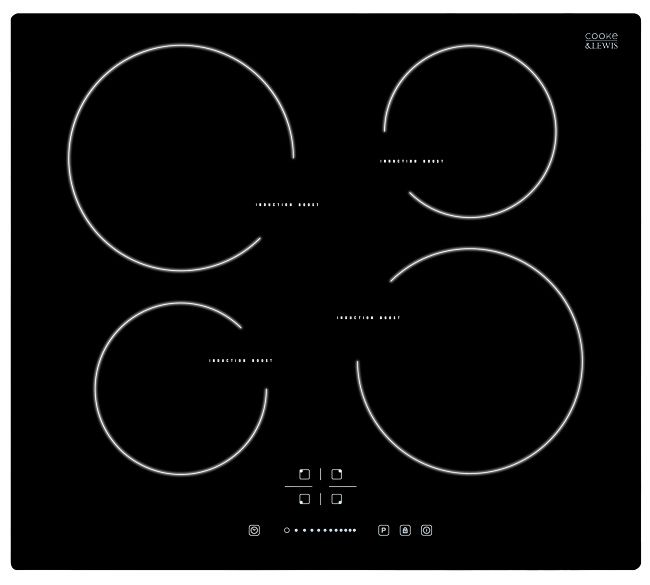 Zestaw piekarnik z płytą indukcyjną Cooke&Lewis