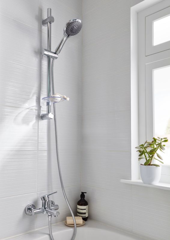 Zestaw prysznicowy Bilis 4-funkcyjny chrom