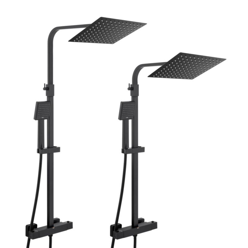 Zestaw prysznicowy GOBA-THERM-25 Yoka Home natynkowy z deszczownicą 25 cm - 1 szt.