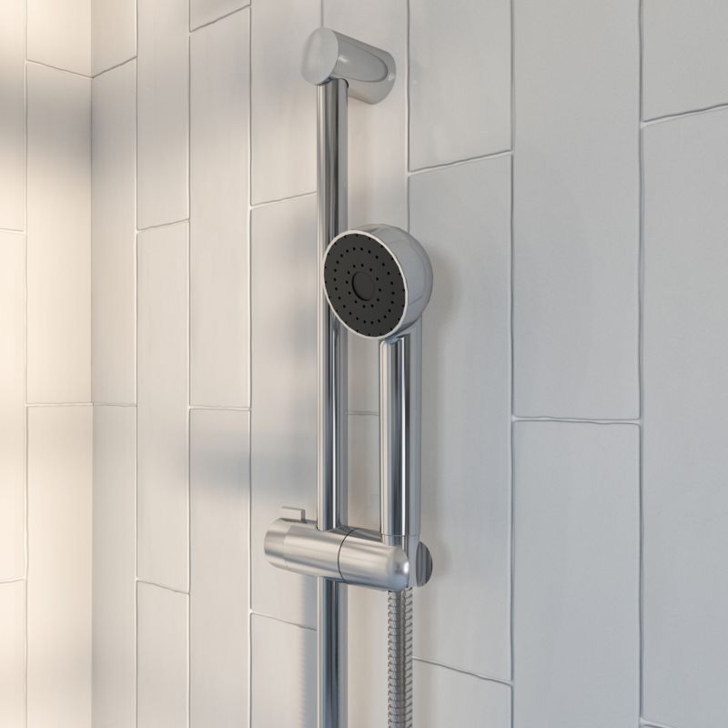 Zestaw prysznicowy GoodHome Julio 1-funkcyjny chrom new