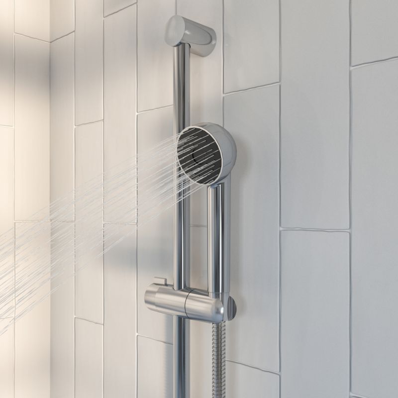 Zestaw prysznicowy GoodHome Julio 1-funkcyjny chrom new