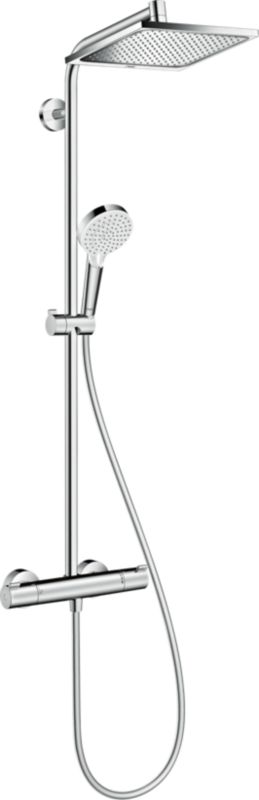 Zestaw prysznicowy HANSGROHE Crometta E 240 chrom z termostatem  1jet EcoSmart 1 szt.