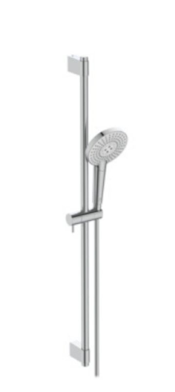Zestaw prysznicowy Idealrain Ideal Standard chrom, 3-funkcje, 90 cm drążek, 1 szt.