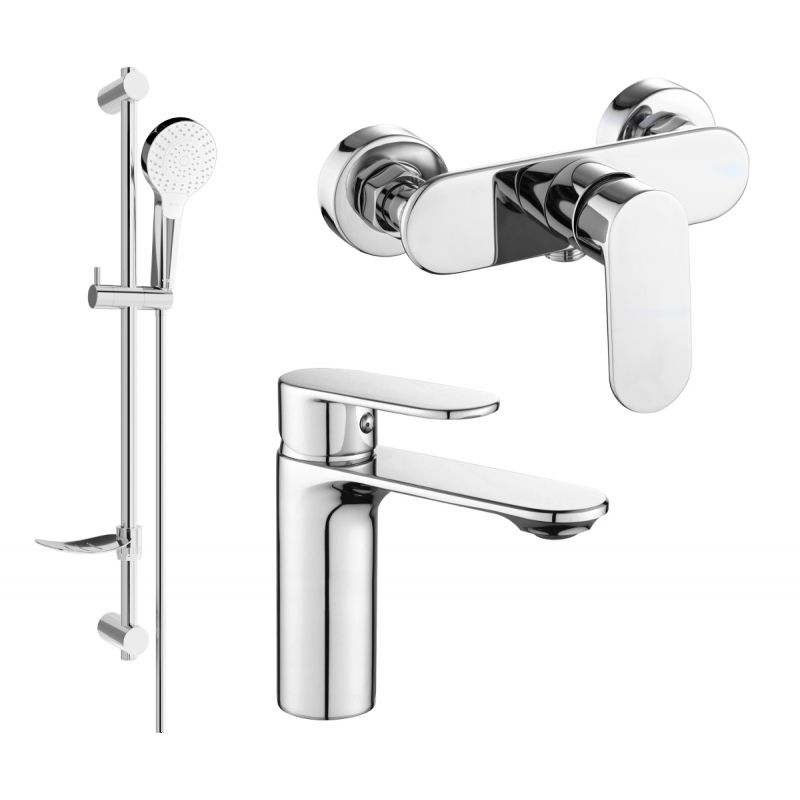 Zestaw prysznicowy Mexen Milo chrom  71304DF05-00 1 szt.