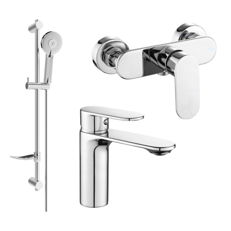 Zestaw prysznicowy Mexen Milo chrom  71304DF40-00 1 szt.