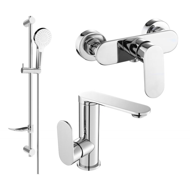 Zestaw prysznicowy Mexen Milo chrom  713054DF05-00 1 szt.