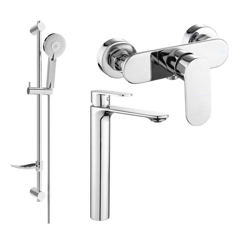 Zestaw prysznicowy Mexen Milo chrom  71314DF40-00 1 szt.