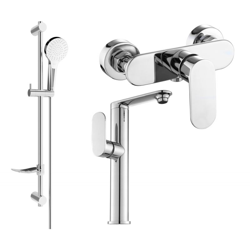 Zestaw prysznicowy Mexen Milo chrom  713154DF05-00 1 szt.
