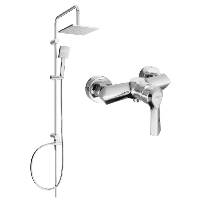 Zestaw prysznicowy natynkowy Mexen Sabre chrom  72140200-00 1 szt.
