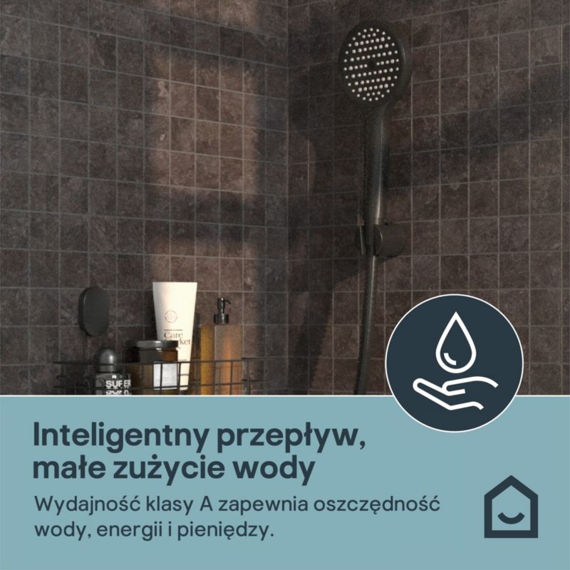 Zestaw punktowy GoodHome Maza czarny