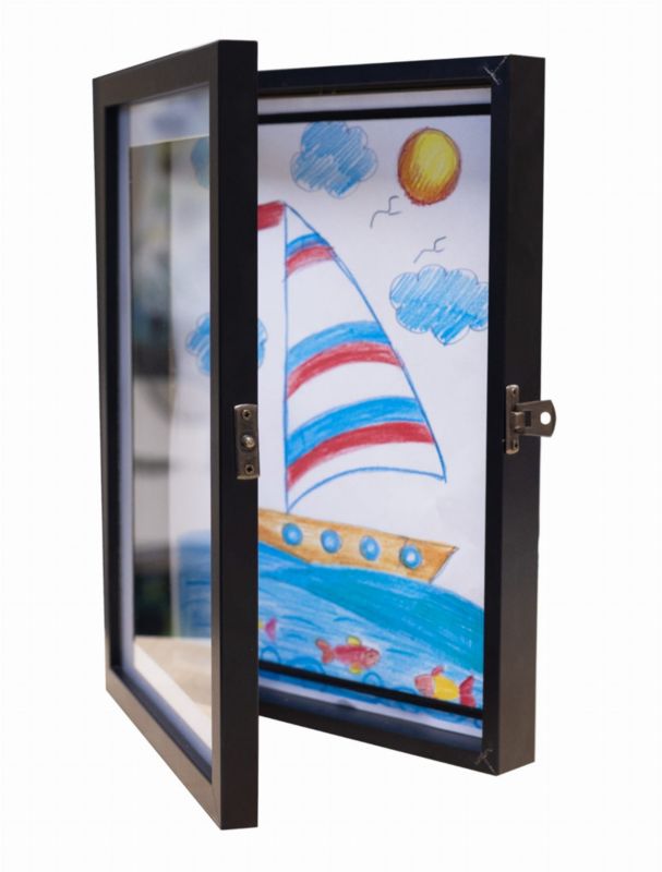 Zestaw ramek BD art 21x30 otwierana czarna 2 szt.