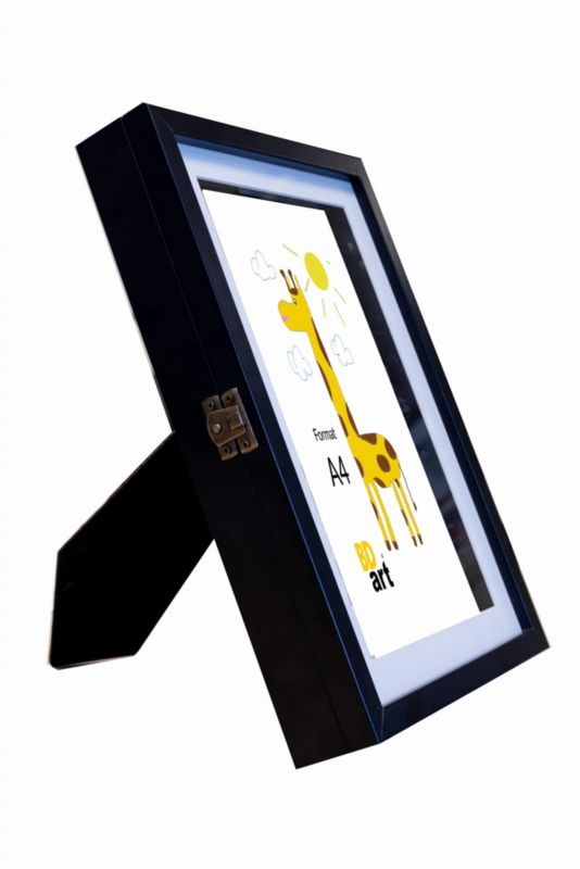 Zestaw ramek BD art 21x30 otwierana czarna 2 szt.