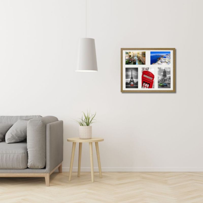 Zestaw ramek na zdjęcia BD art Galeria 28x35 cm dębowa 2 szt.