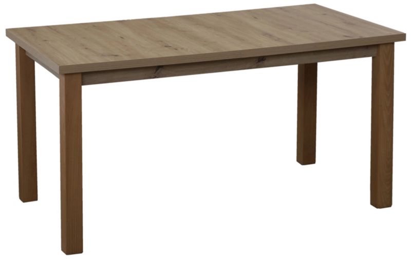 Zestaw stół 150/190x80 i 4 krzesła Bonni M012-4 Dąb Artisan 1 kpl.