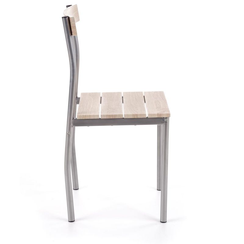 Zestaw stół + 2 krzesła Halmar dąb sonoma MDF 82x50x75 cm 1 kpl.