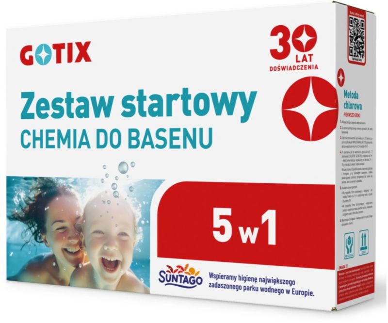 Zestaw startowy do basenu 5 w 1 Gotix  kpl