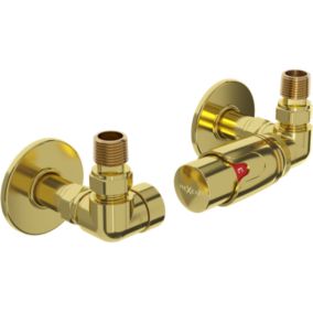 Zestaw termostatyczny osiowy Mexen G00 złoty  W903-900-904-50 1 szt.