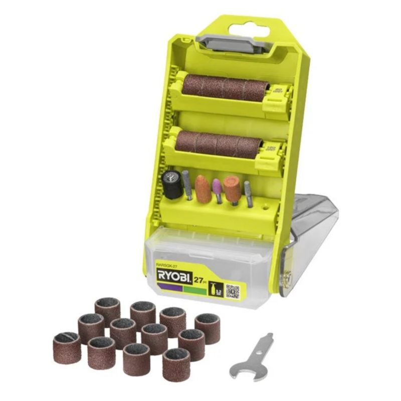 Zestaw Uniwersalny do Szlifowania RYOBI RARSGK-27 3.2mm 27el. 1 szt.