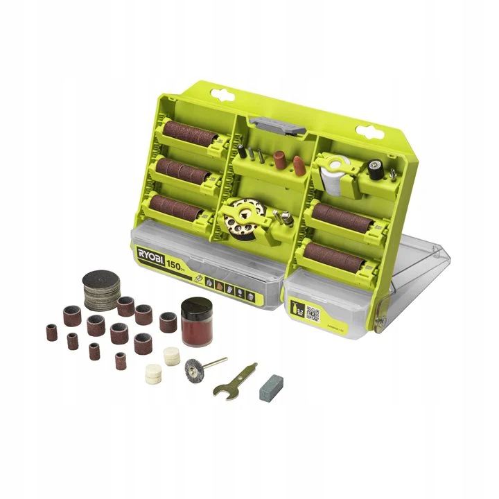 Zestaw Uniwersalnych Akcesoriów RYOBI RAR800K-150 Twist Lock 3.2mm 150el. 1szt