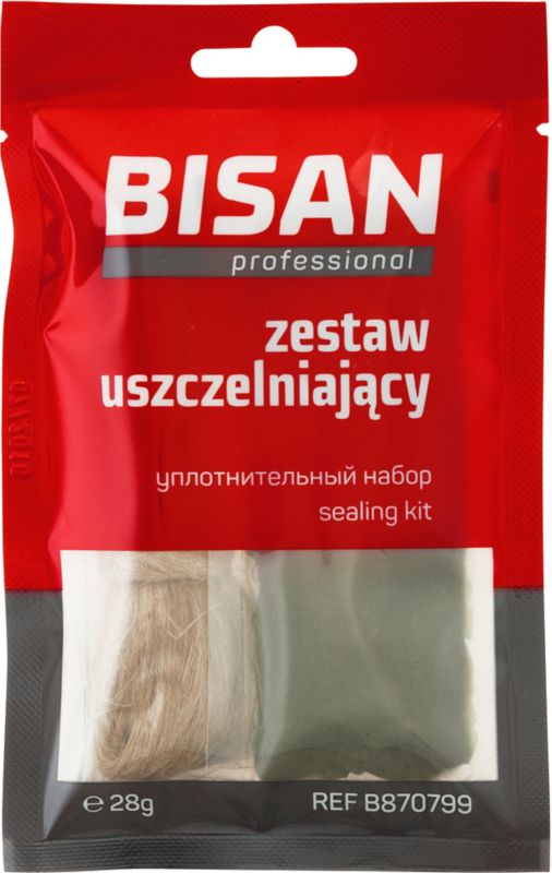 Zestaw uszczelniający Bisan pasta + pakuły 28 g