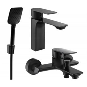 Zestaw wannowy Mexen Alexa czarny  71203R62-70 1 szt.