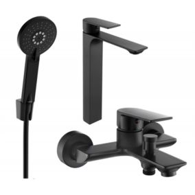 Zestaw wannowy Mexen Alexa czarny  71213R40-70 1 szt.