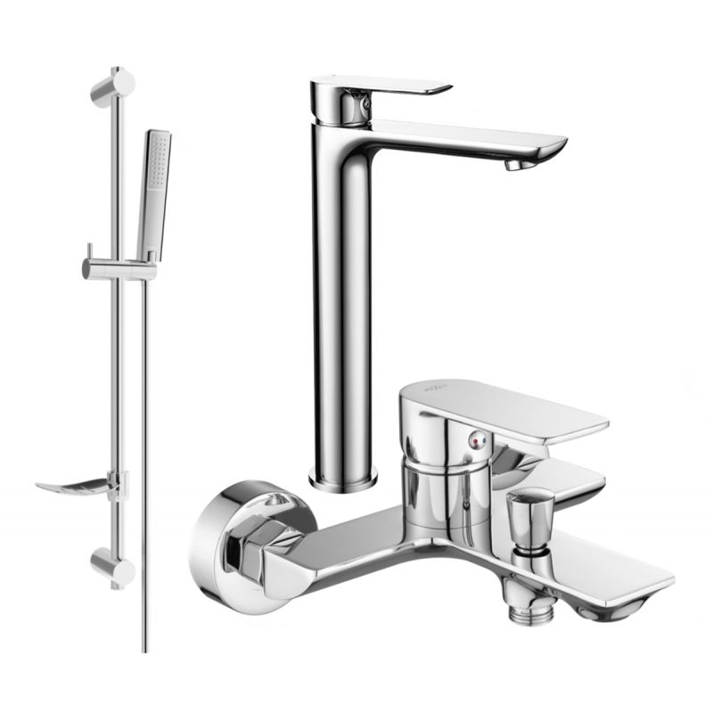 Zestaw wannowy Mexen Alfa chrom  745713DF72-00 1 szt.