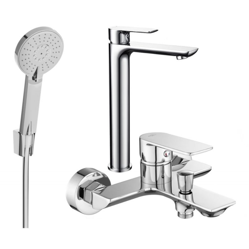 Zestaw wannowy Mexen Alfa chrom  745713R40-00 1 szt.