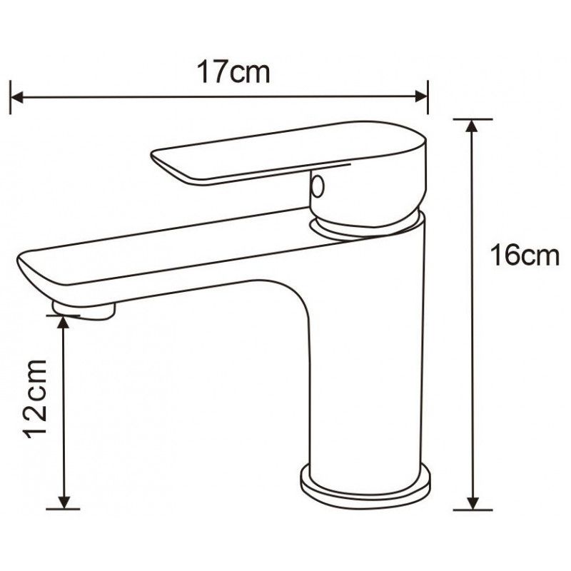 Zestaw wannowy Mexen Alfa złoty  745703DF02-50 1 szt.