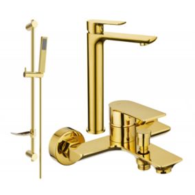 Zestaw wannowy Mexen Alfa złoty  745713DF02-50 1 szt.