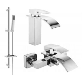 Zestaw wannowy Mexen Aries chrom  744803DQ77-00 1 szt.
