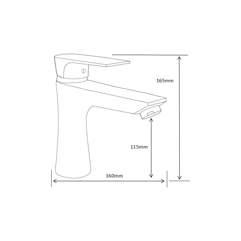 Zestaw wannowy Mexen Axel chrom  73803DF72-00 1 szt.