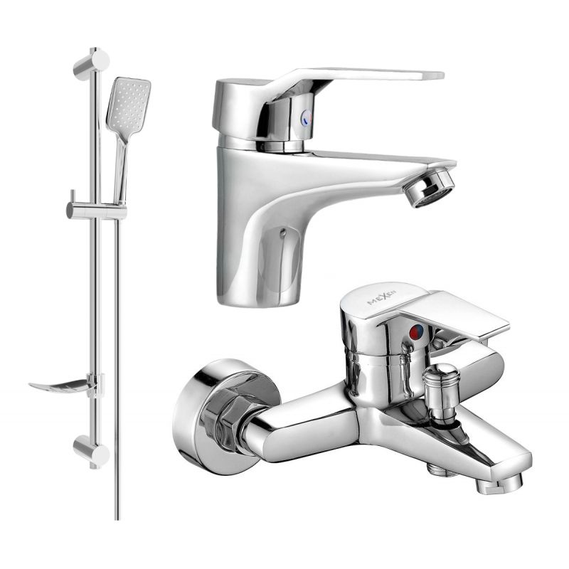 Zestaw wannowy Mexen Caro chrom  746603DF62-00 1 szt.