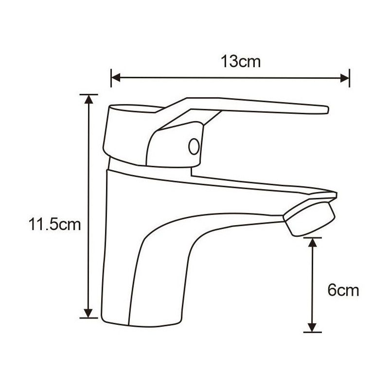 Zestaw wannowy Mexen Caro DF72 czarny 1 kpl.