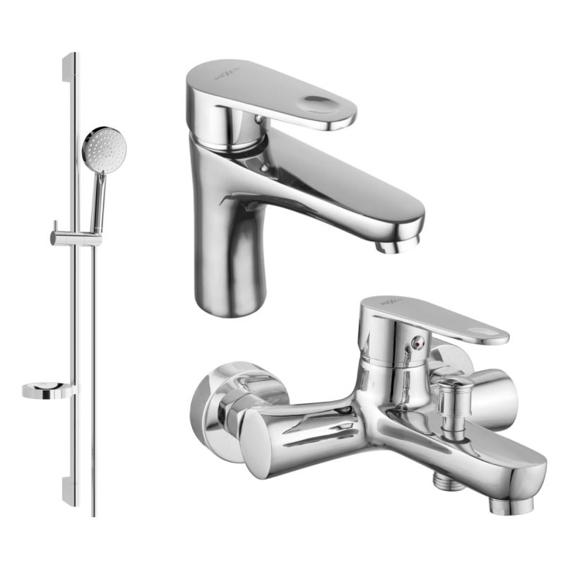Zestaw wannowy Mexen Kama chrom  72503DS75-00 1 szt.