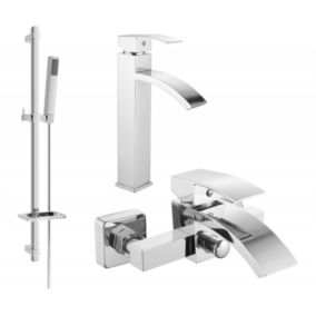 Zestaw wannowy Mexen Libra chrom  745113DQ77-00 1 szt.
