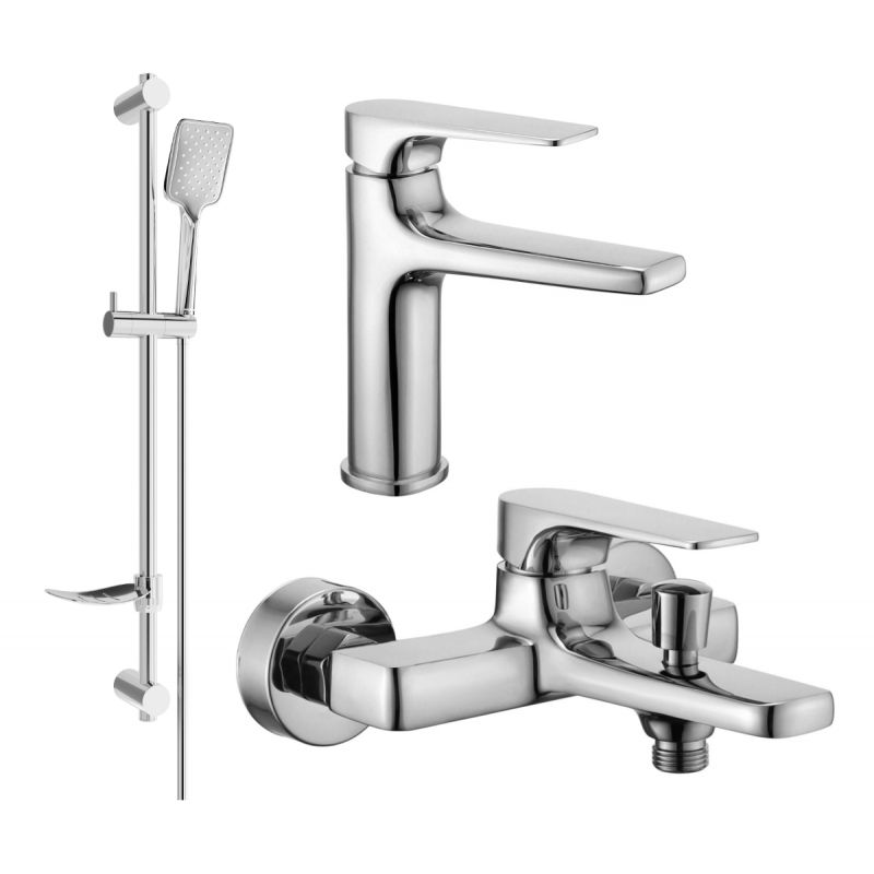 Zestaw wannowy Mexen Lynx chrom  745903DF62-00 1 szt.
