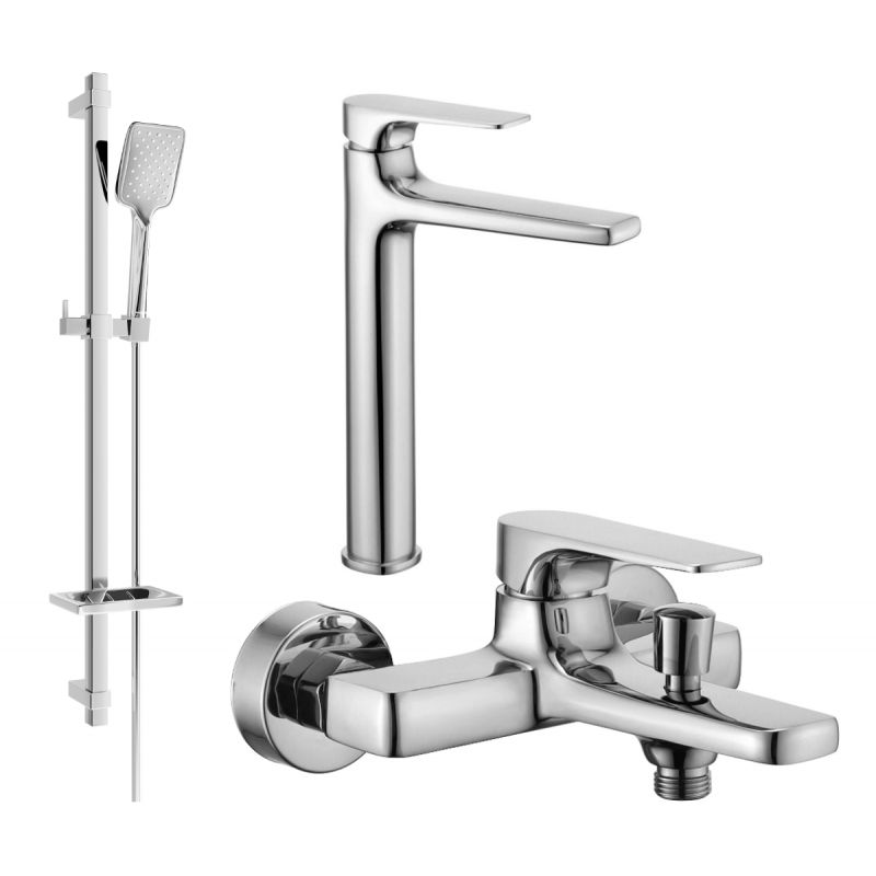Zestaw wannowy Mexen Lynx chrom  745913DQ62-00 1 szt.