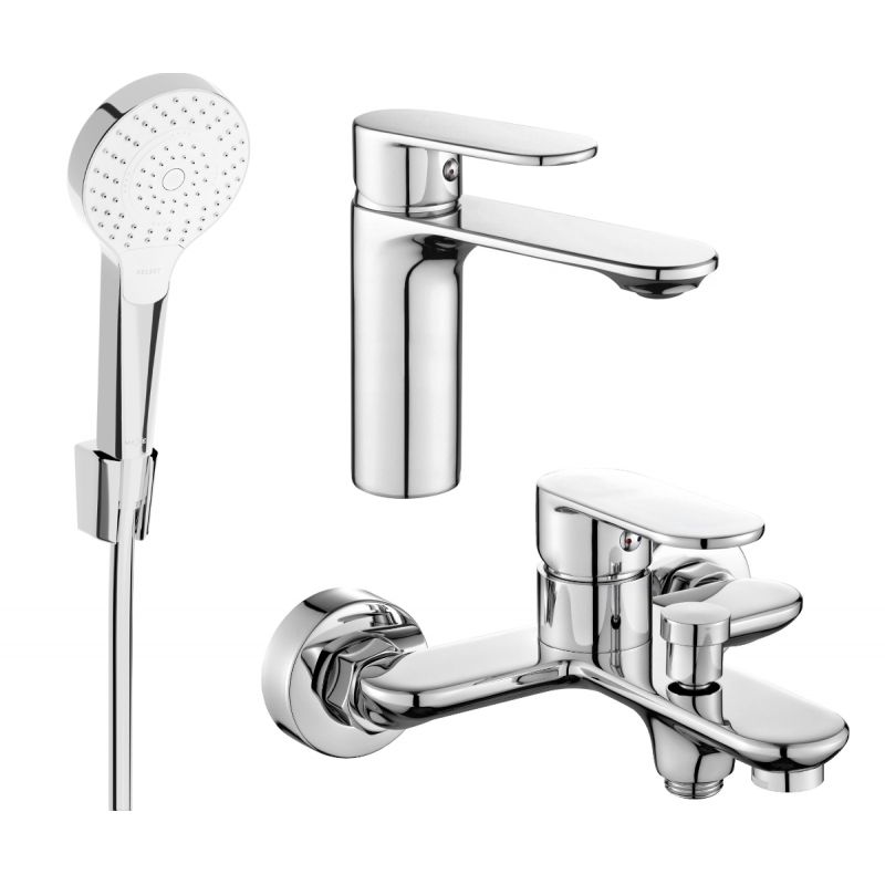 Zestaw wannowy Mexen Milo chrom  71303R05-00 1 szt.
