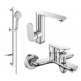 Zestaw wannowy Mexen Milo chrom  713053DF40-00 1 szt.